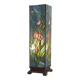 Square Tiffany Art Nouveau table lamp
