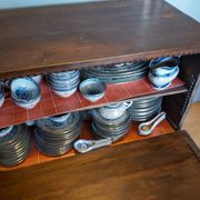 Buffet in Cedar from Lebanon and Aleppo pine from the 1950s