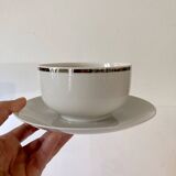 Earthenware soup tureen and sauce boat from Winterling, Bavaria