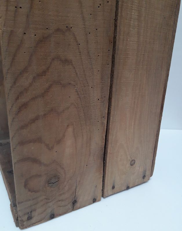 Wooden transport box