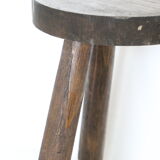 Farm tripod stool, rustic, vintage