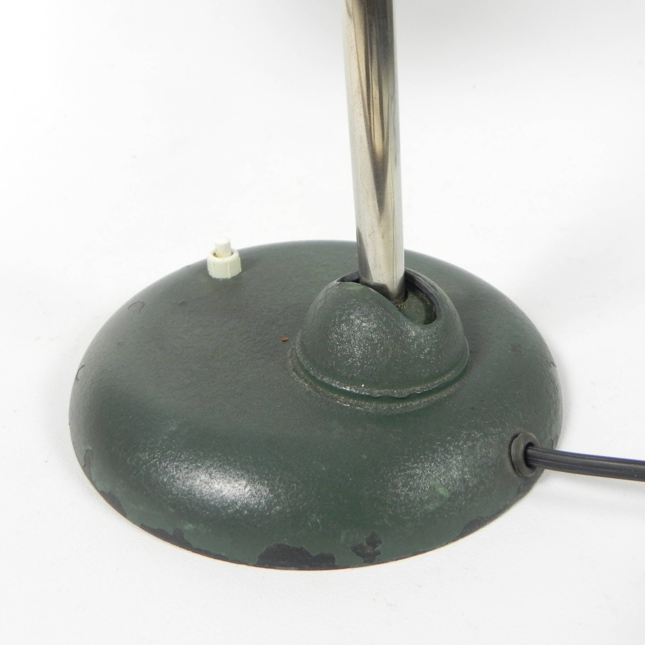 Bauhaus lamp model 6551 by Kaiser idell, 1940s