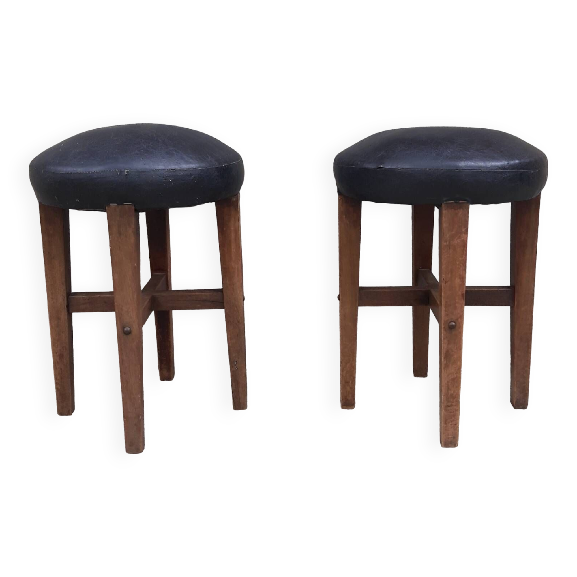 1940s bistro stool (set of 2)