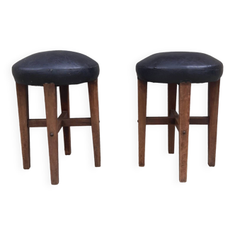 1940s bistro stool (set of 2)