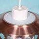 1960s/70s space-age suspension, Swedish light fixture.