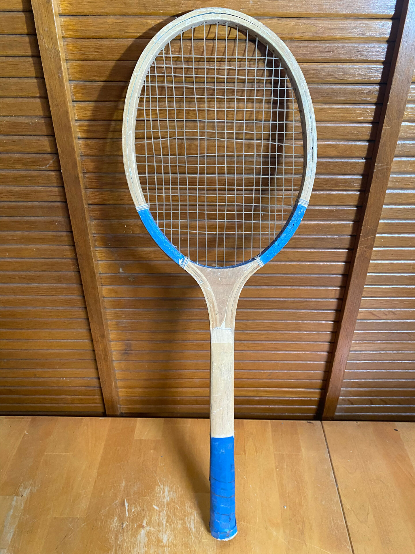 Vintage Wooden Tennis Racket