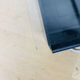 70s geometric glass lamp