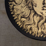 Table by Piero Fornasetti Depicting "Sun King" Louis XIV, made in Italy 1970