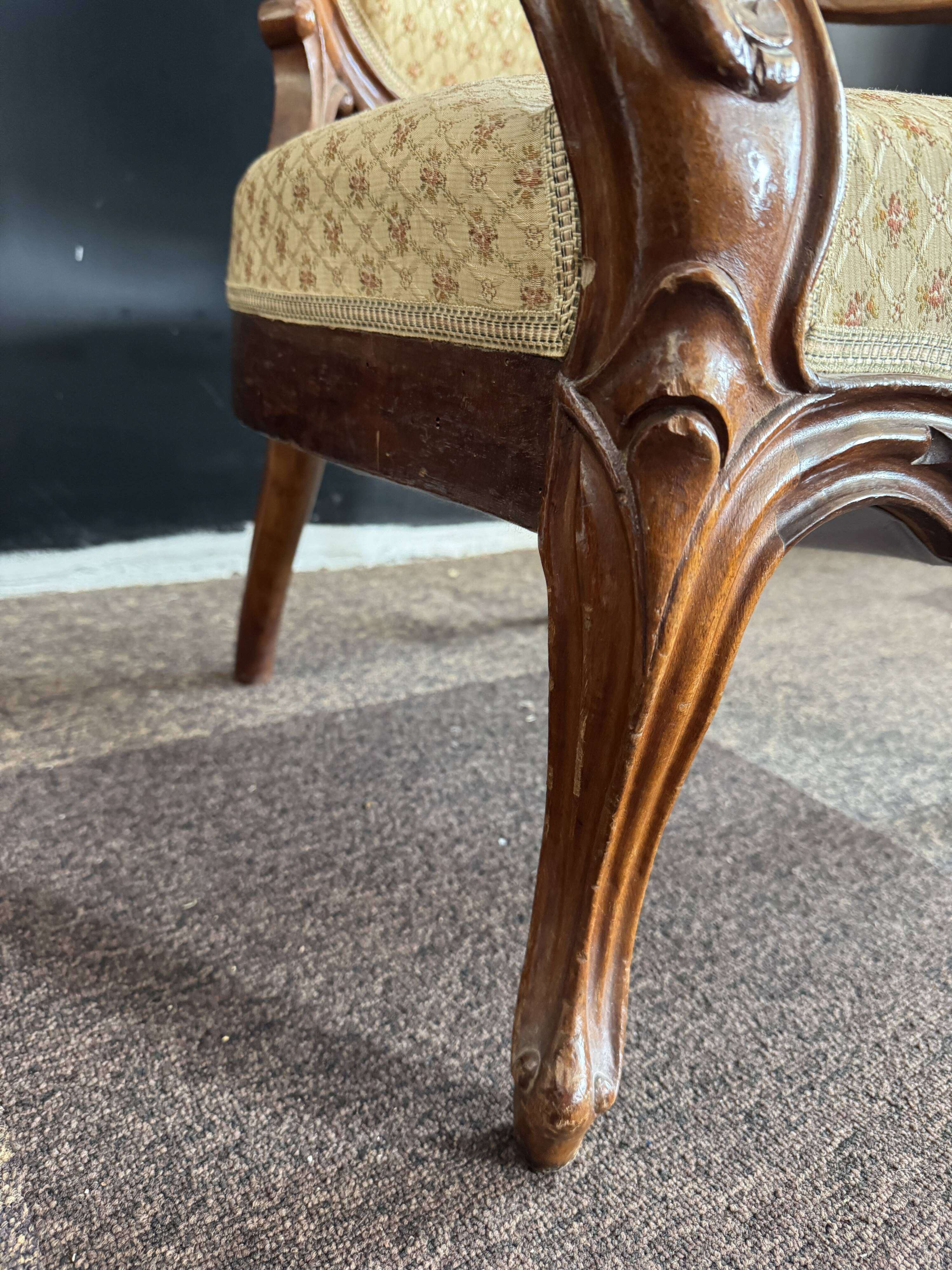 Fauteuil cabriolet – Fin XVIIIe / Début XIXe ?