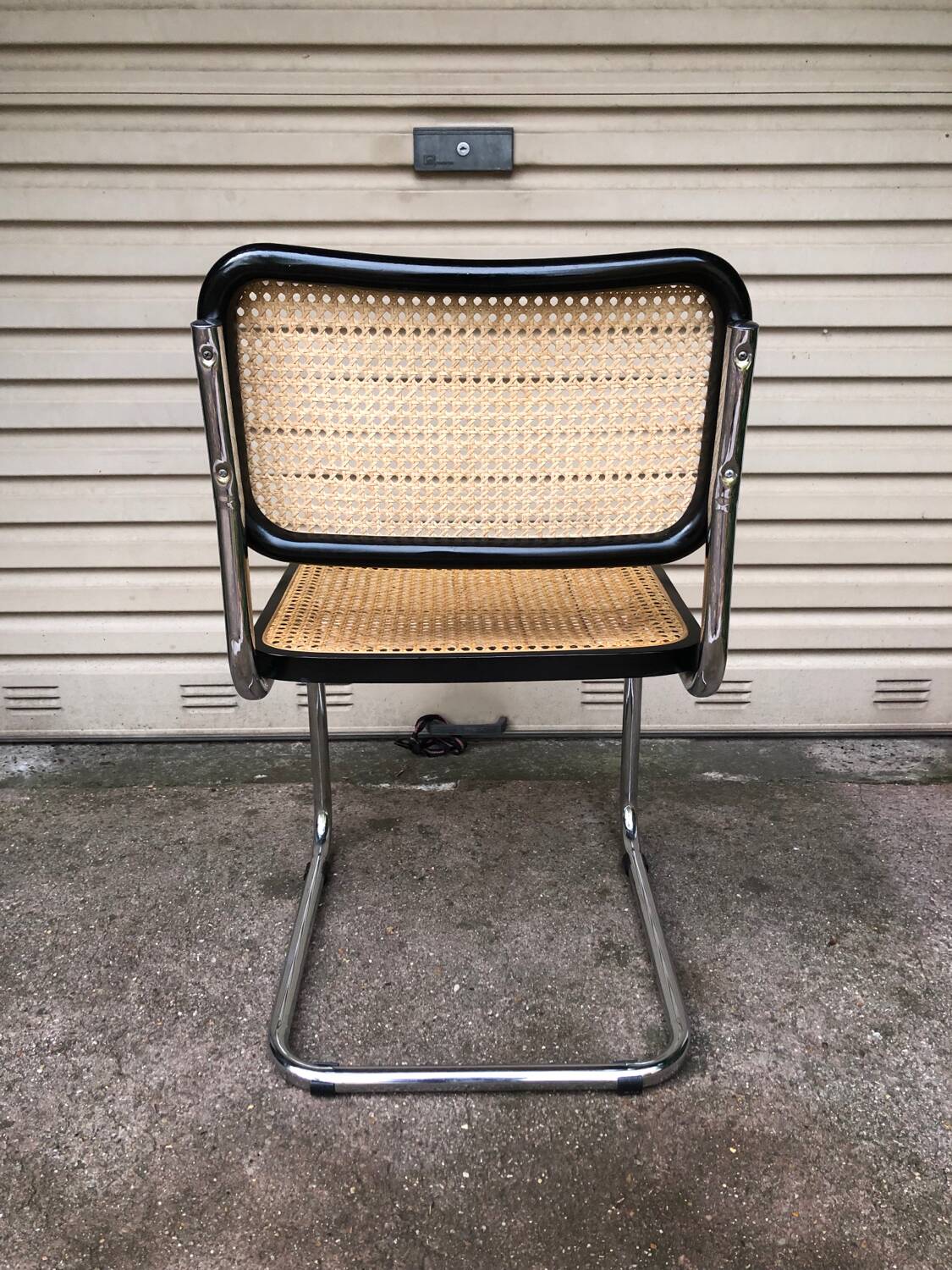 Vintage Cesca B32 chair by Marcel Breuer, Italy, 1989