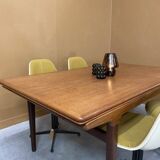 Johannes Andersen Vintage Teak Extendable Table