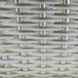 Christofle basket door silver metal bottle