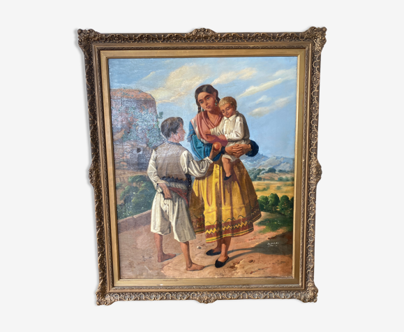 South American family portrait 1869
