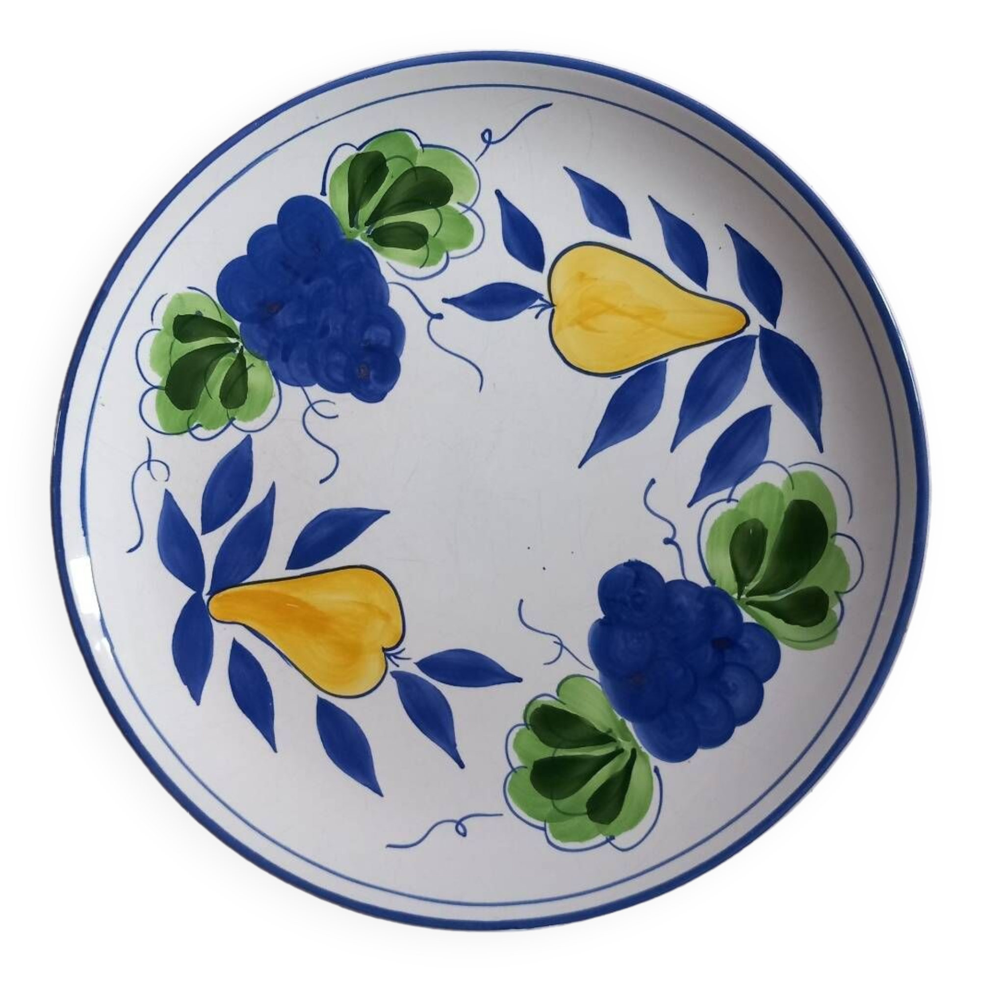 10 vintage dinner plates