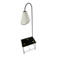 Vintage floor lamp with shelf
