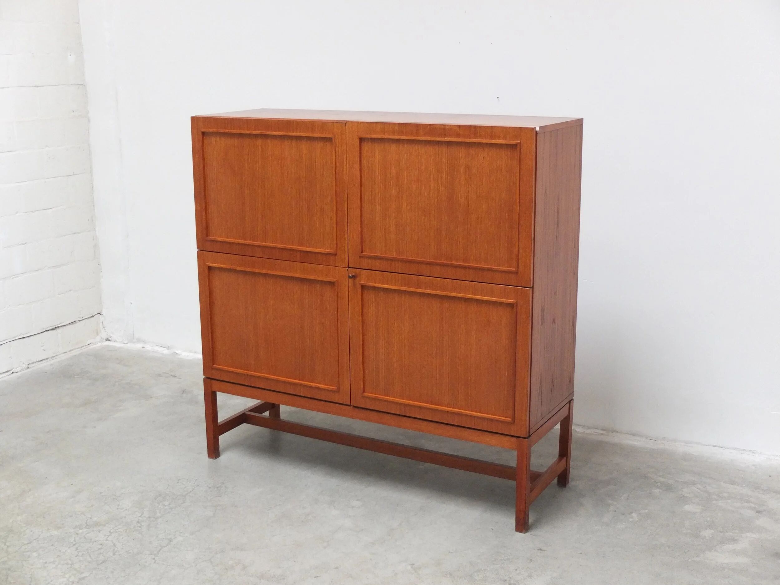 Decorative bar cabinet by Oswald Vermaercke for V-Form, 1966