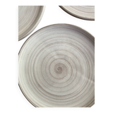 6 Danish ceramic plates