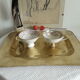 Vintage brass top
