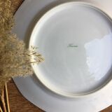 Celadon porcelain plates flower pattern