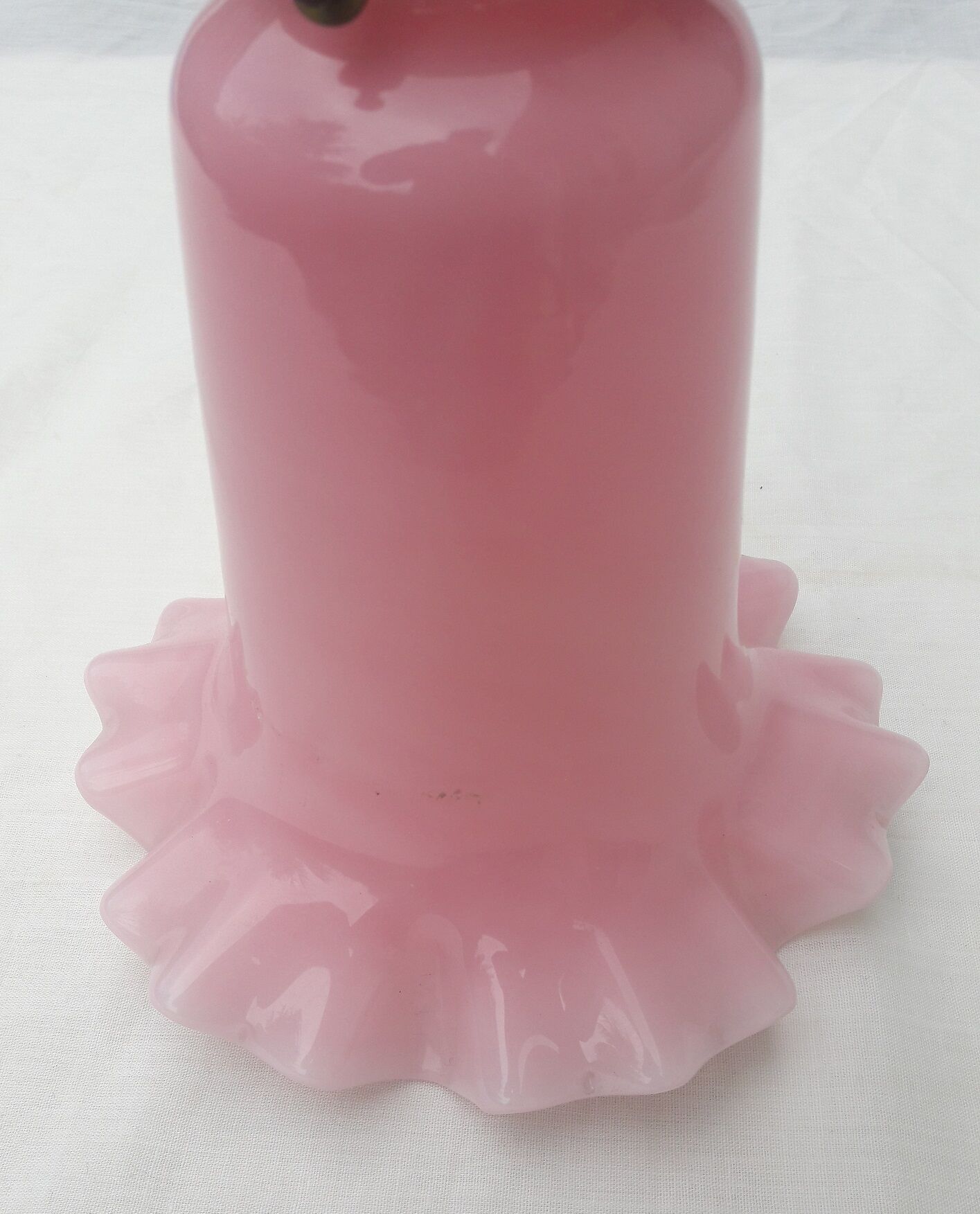 Pink tulip lampshade