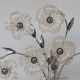 Large Size Gold and Transparent Murano Glass Wall light or Ceiling Light Fl