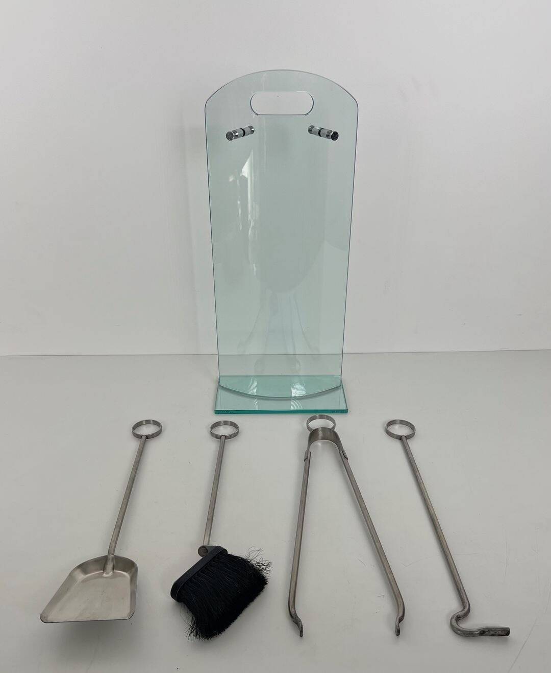 Fire Design Necessity with Tempered Glass and Chrome Tools