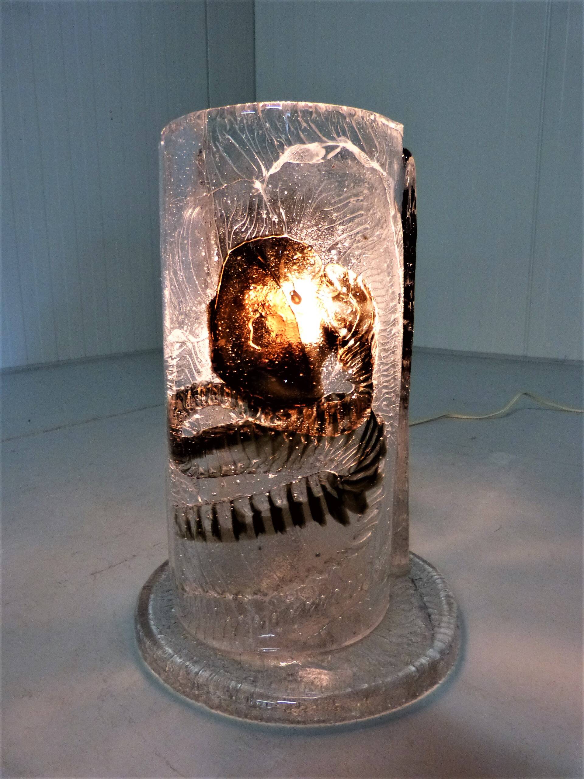 Mazzega  table lamp, Italy 1960's