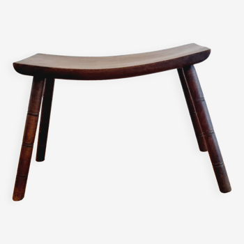 Oriental wooden stool