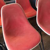 Series of 8 chairs DSS Charles Eames for Herman Miller, 1970