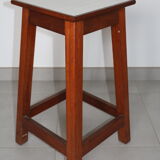 Tabouret hêtre et formica 610mm