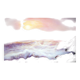 Peinture à l'huile "Coucher de soleil en mer"