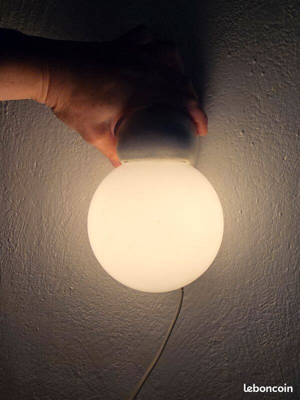 Vintage wall lamp Tissot space age Made in France