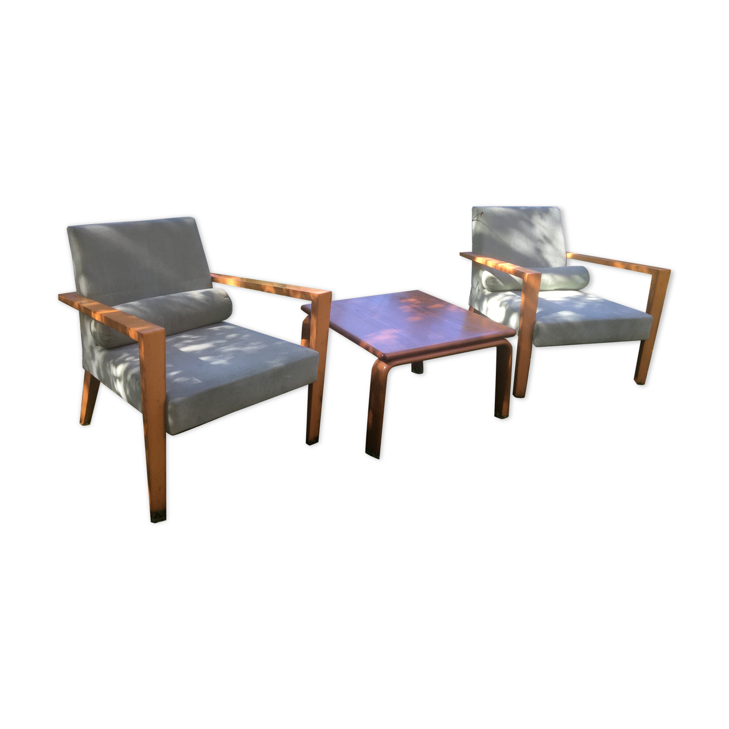 Paire de fauteuils ligne roset French  Line Didier Gomez