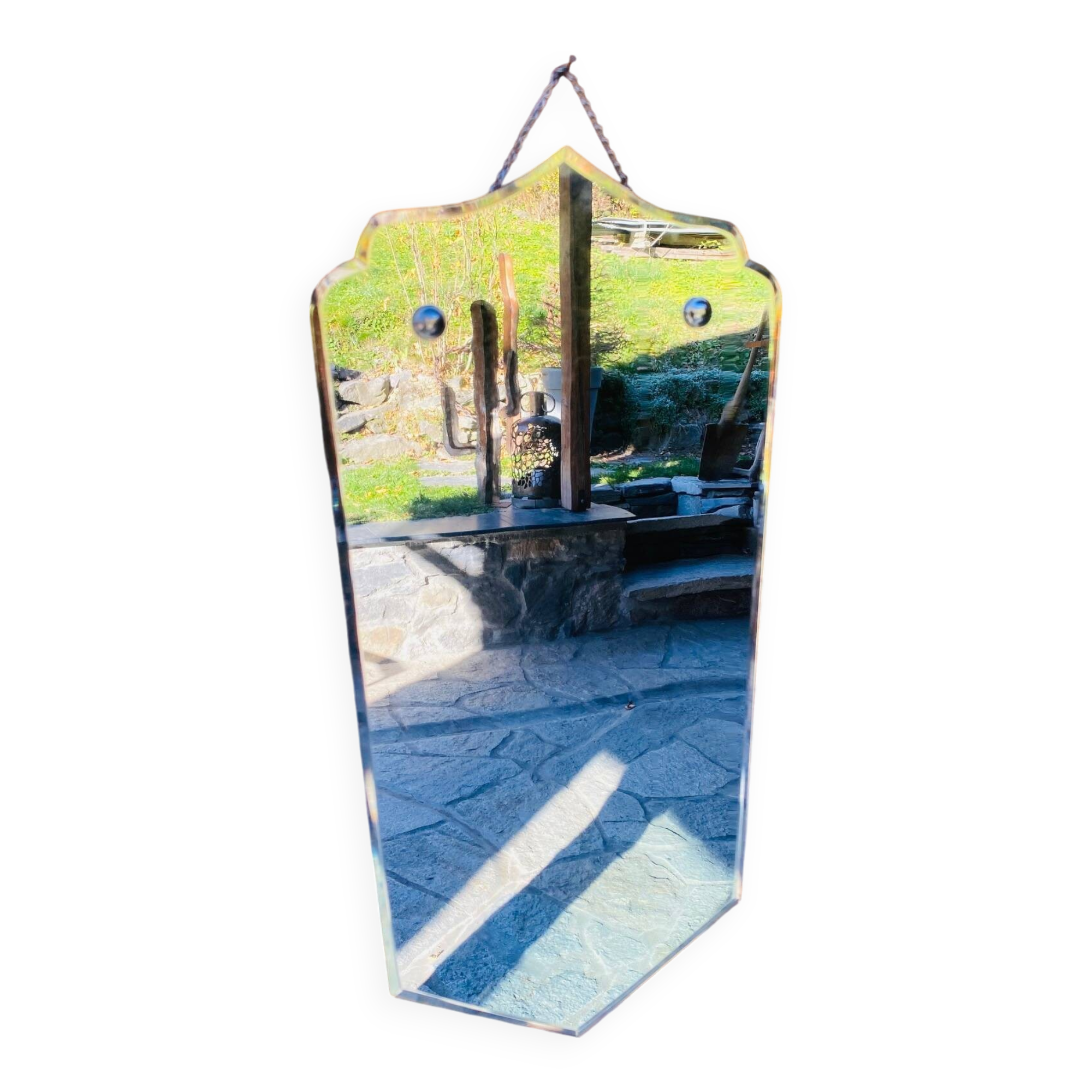 Art Deco Beveled Mirror