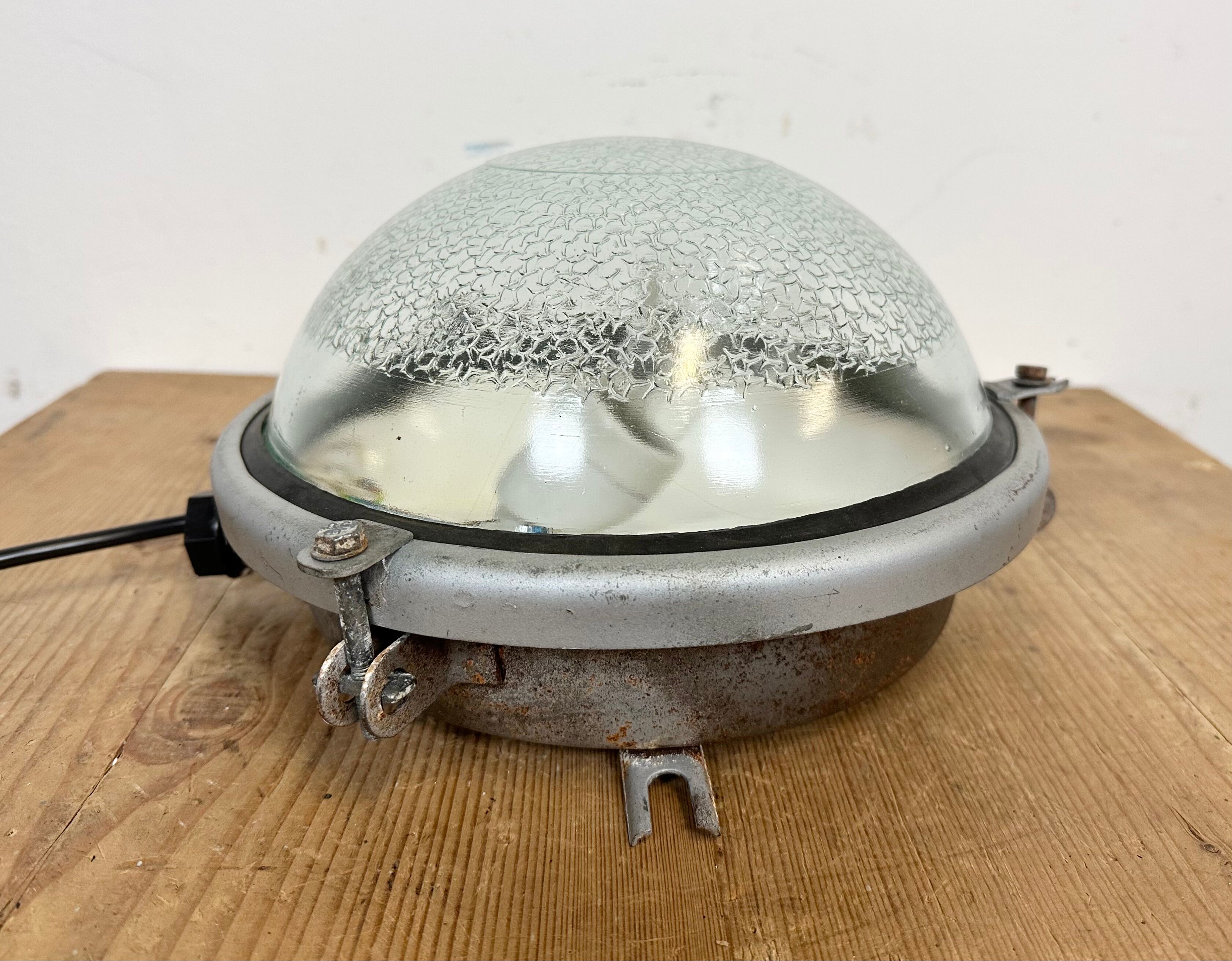 Industrial Soviet Wall or Ceiling Light, 1970s