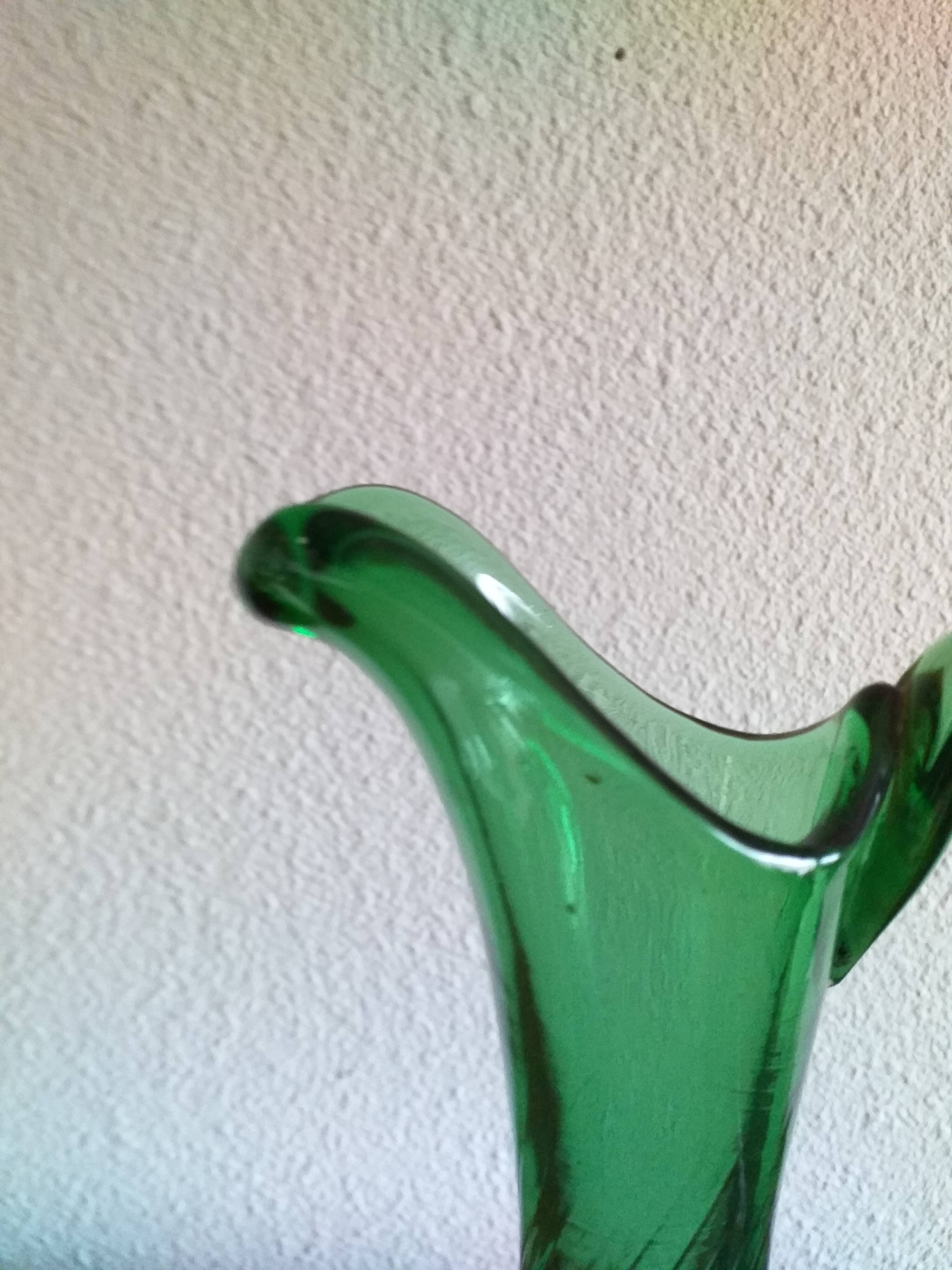 Aiguillere en verre fin souffle