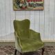 English walnut armchair from the early 20th century