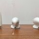 Mid-Century Modern German Ceramic 6065 Sconce by Wilhelm Wagenfeld for Lindner, 1950s, Set of 2