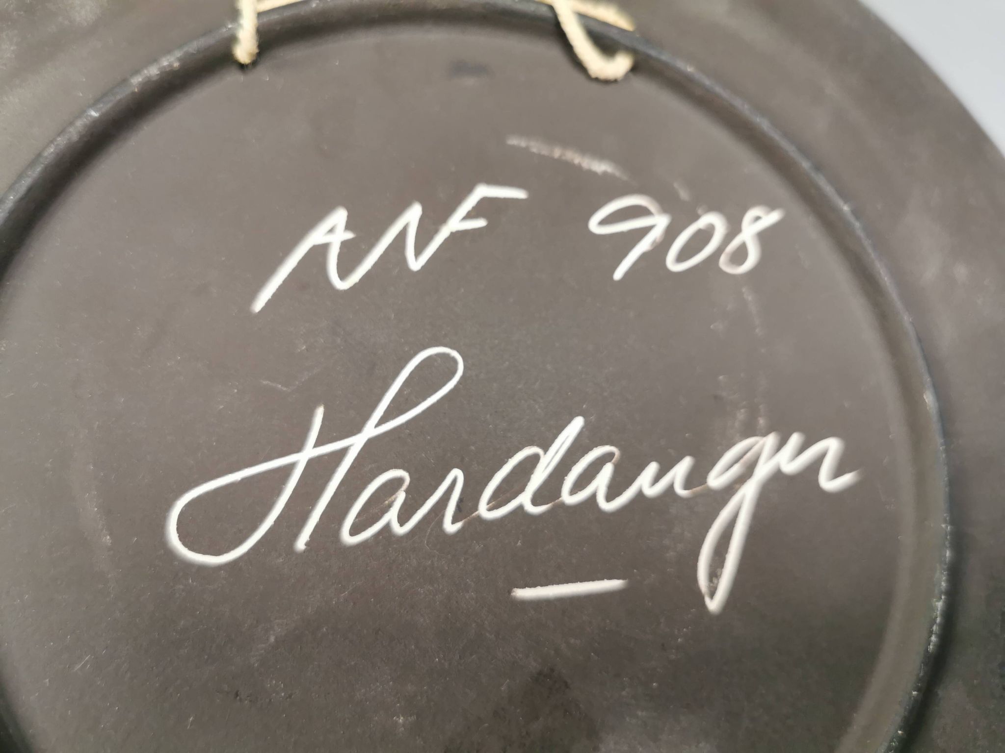 Ceramic Wall Plate by Arnold Wiig Factories (AWF) Norway 1950s