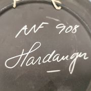 Ceramic Wall Plate by Arnold Wiig Factories (AWF) Norway 1950s