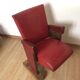 Vintage theatre armchair 40