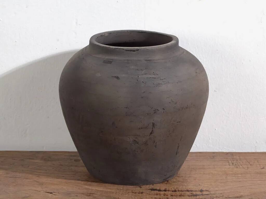 Vase ancien de style wabi sabi (c.1900) #20