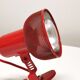 Spot lamp microphone clip