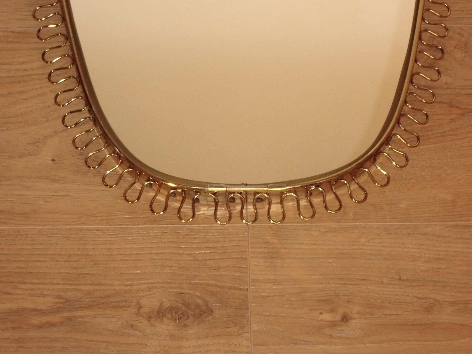 Miroir forme libre design Josef Frank années 50 - 42x62cm
