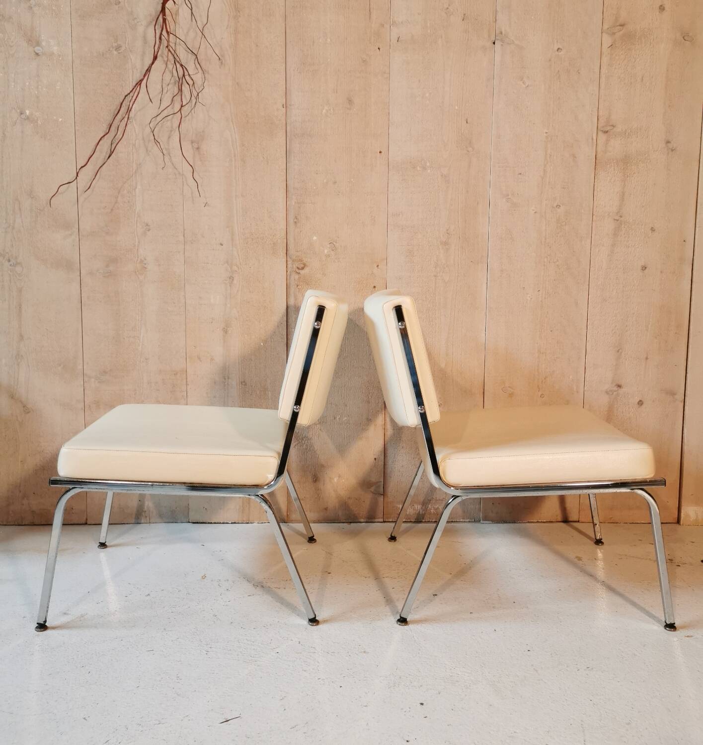 Pair of vintage armchairs