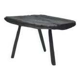 Brutalist coffee table, tripod table, interior decor, industrial, furniture b