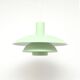 Pistachio Scandinavian lamp, 1970s