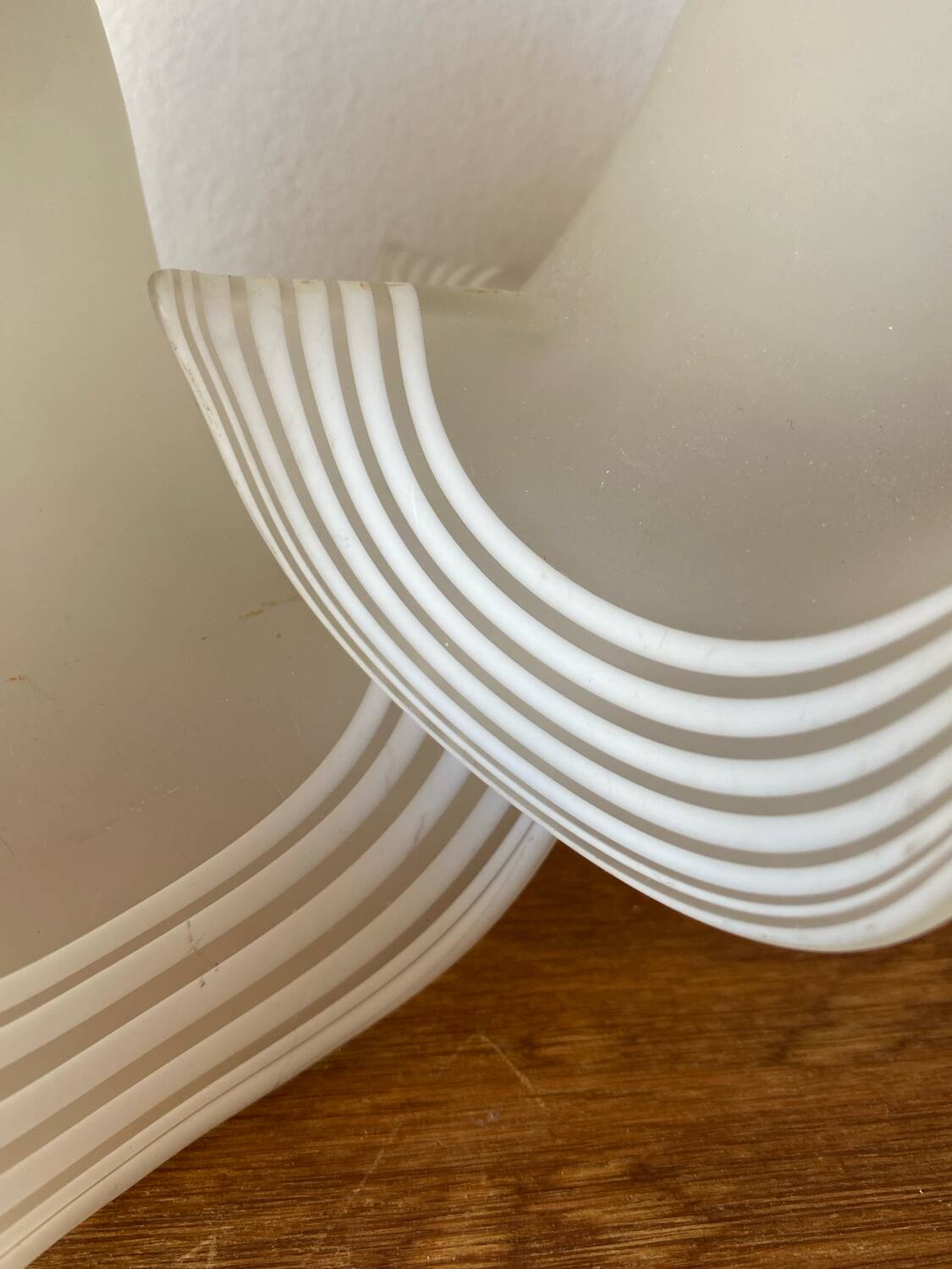 Paire de baladeuses en opaline
