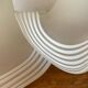 Paire de baladeuses en opaline