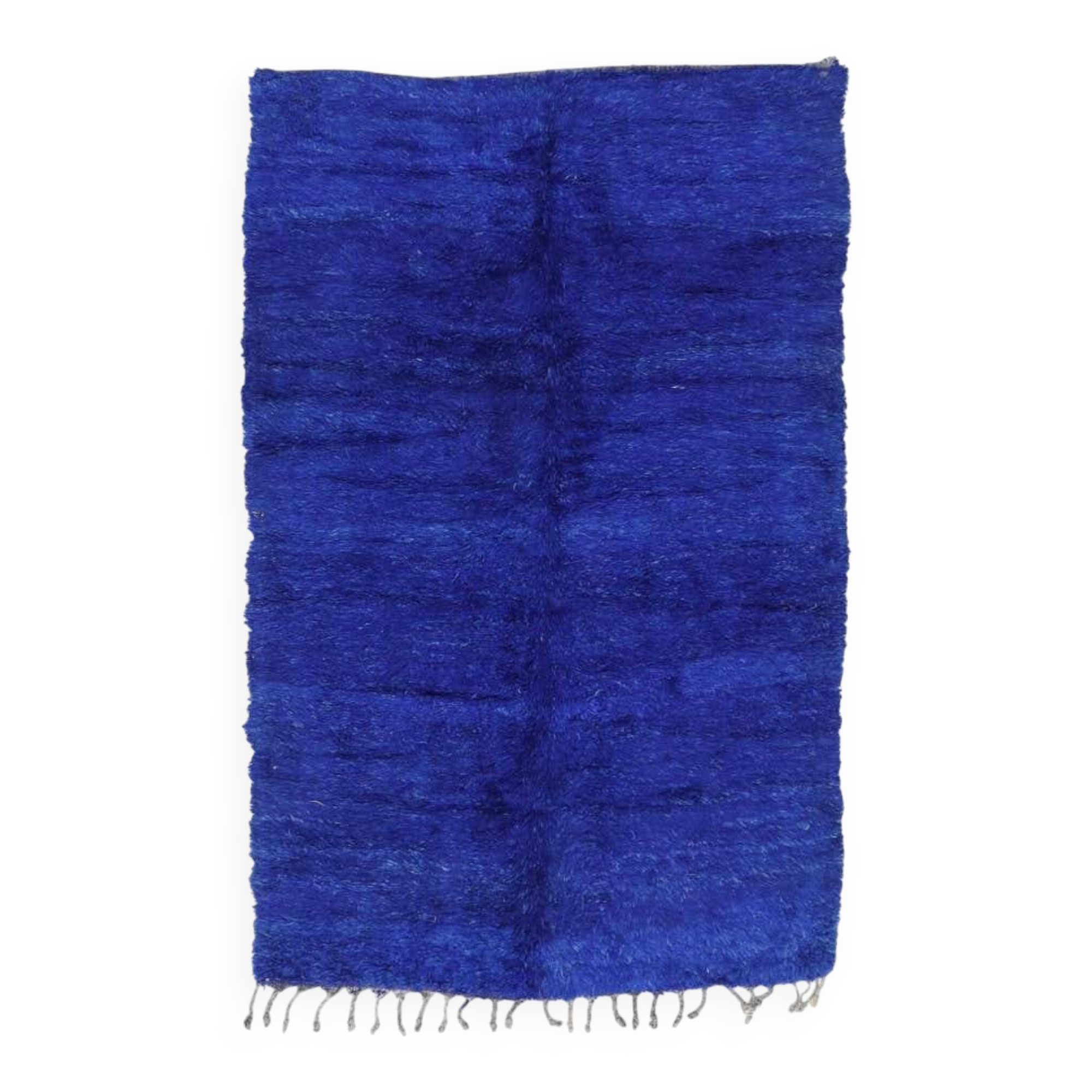 Blue Majorelle wool rug 240/150cm